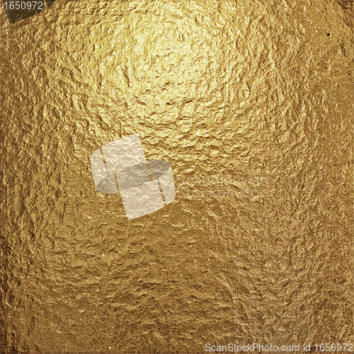 Image of  fine crinkled gold aluminium foil