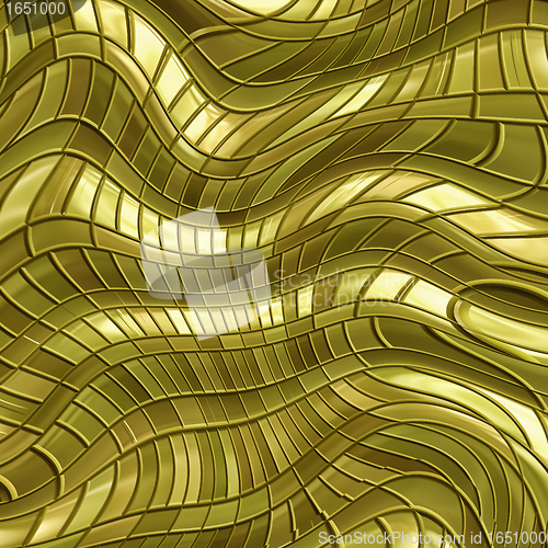 Image of abstract gold metal background