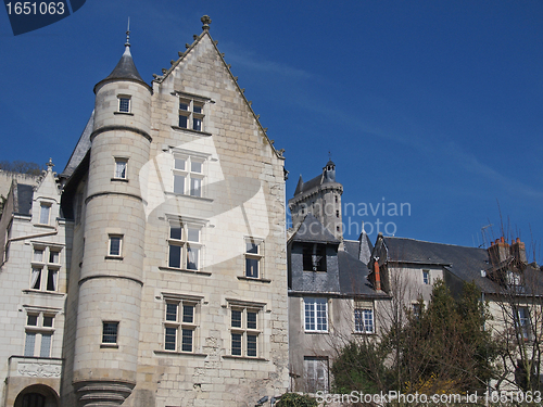 Image of Medieval city of Chinon, France.