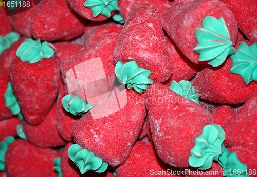 Image of gummy berry fruit candy