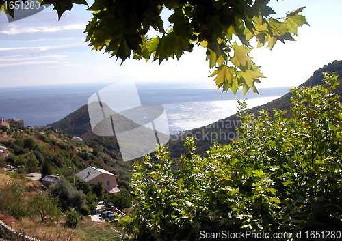 Image of coast of Corsica