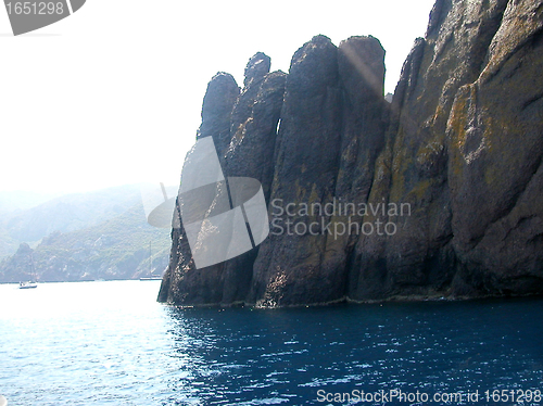 Image of coast of Corsica