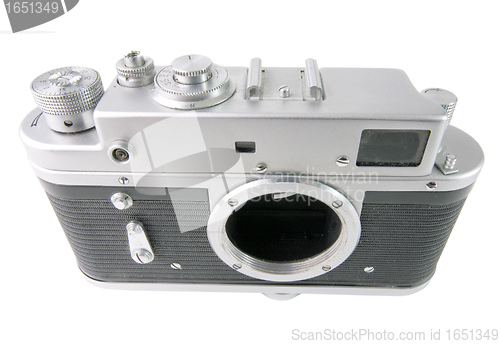 Image of Classic 35mm camera body - super wide angle shot