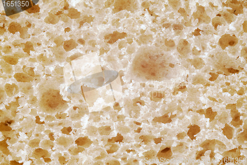 Image of close up image of bread sliced