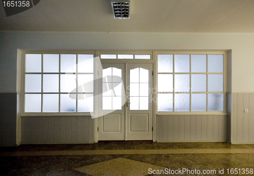 Image of Empty hospital corridor