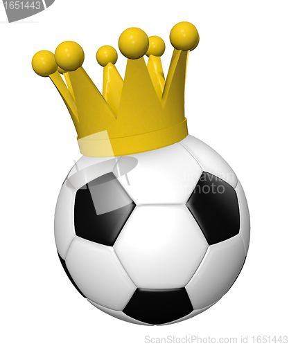 Image of soccer king