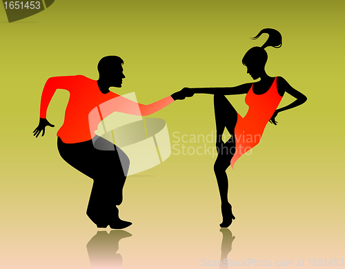 Image of Couple dancing