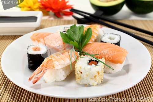 Image of sushi