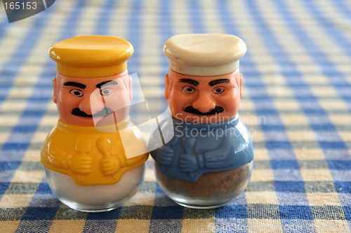 Image of Turkish salt and pepper shakers