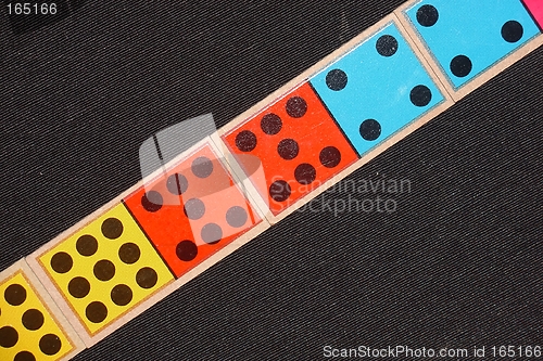 Image of Colored dominoes