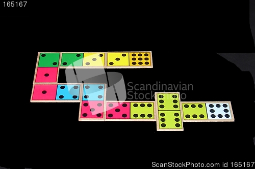 Image of Colored dominoes