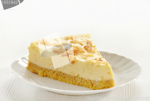 Image of cheesecake slice