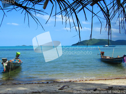 Image of Fishing Boats at Koh Samui, Thailand