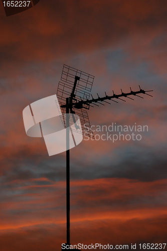 Image of TV antenna