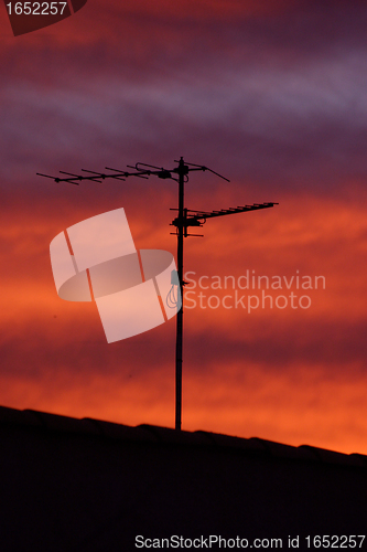 Image of TV antenna