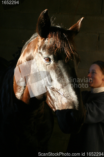 Image of riding girl