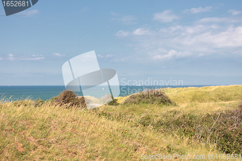 Image of landscape of the Opal Coast in France