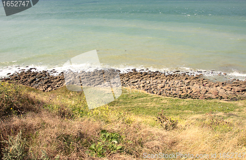 Image of landscape of the Opal Coast in France