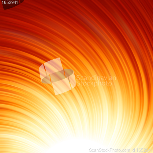 Image of Abstract glow Twist with golden flow. EPS 8