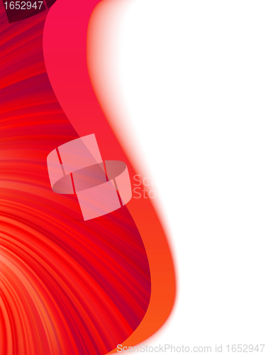 Image of Purple red and white abstract wave burst. EPS 8