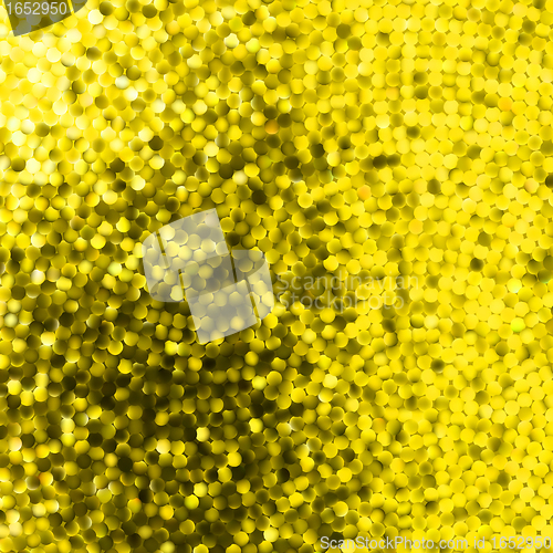 Image of Amazing template on yellow glittering. EPS 8