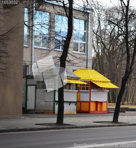 Image of Newsstand - closed