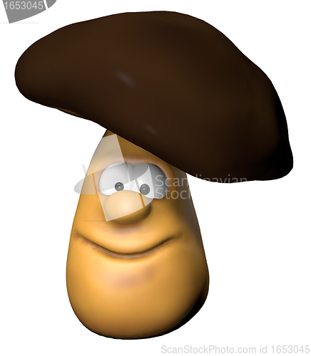 Image of cartoon mushroom
