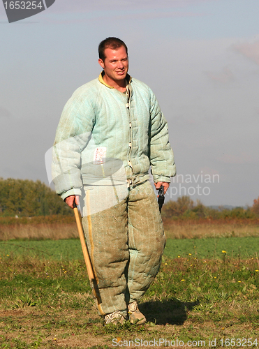Image of attack man