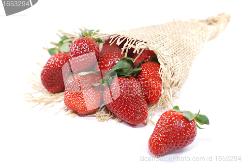 Image of Strawberry on white