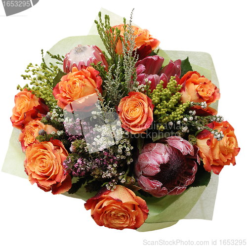 Image of Bouquet on white