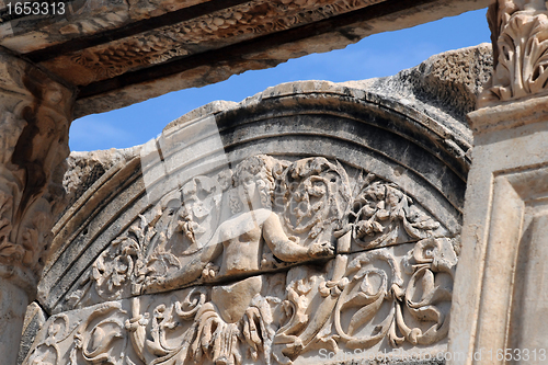 Image of Fragment of Temple of Hadrian        