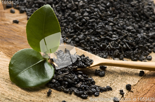 Image of Fresh and dried tea