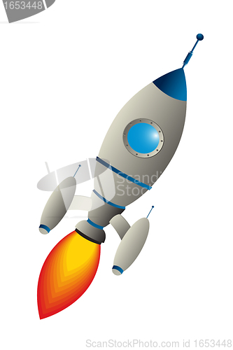 Image of Clip art rocket