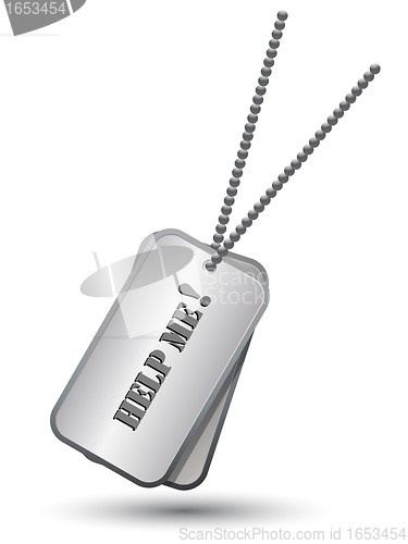 Image of Personalized army tags