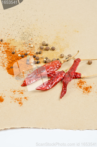 Image of peppers spices