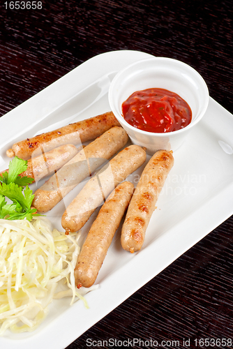 Image of Grilled sausages