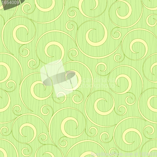 Image of abstract light green floral seamless background