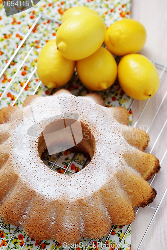 Image of lemon pound cake