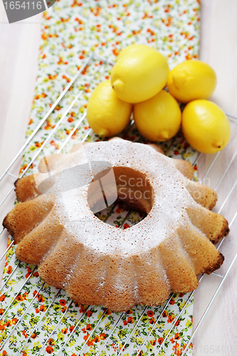 Image of lemon pound cake