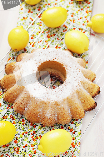 Image of lemon pound cake