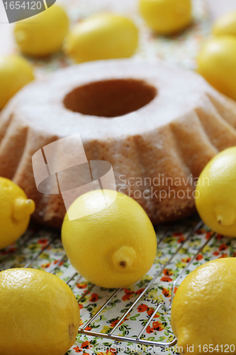 Image of lemon pound cake