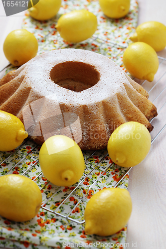 Image of lemon pound cake