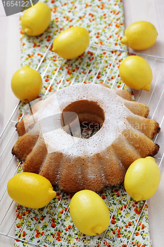 Image of lemon pound cake