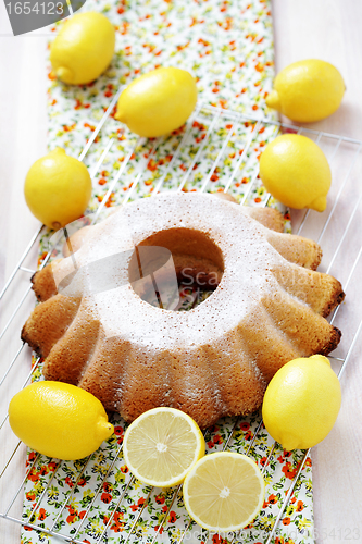 Image of lemon pound cake