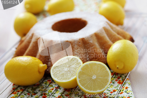 Image of lemon pound cake