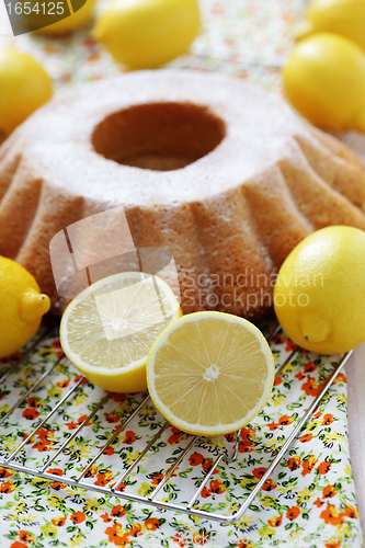 Image of lemon pound cake