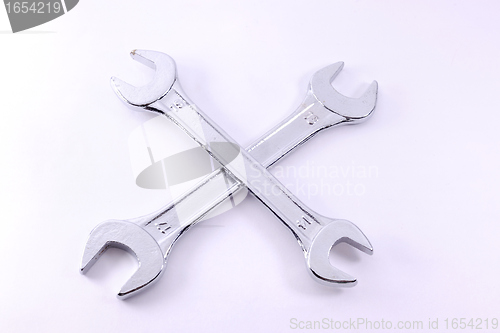 Image of Set of mechanical metal keys