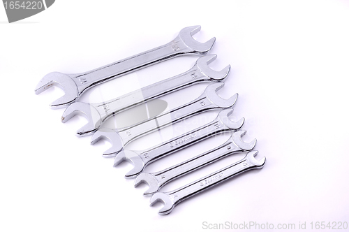Image of Set of mechanical metal keys