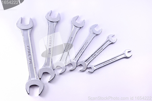 Image of Set of mechanical metal keys