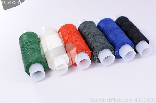 Image of Threads on white